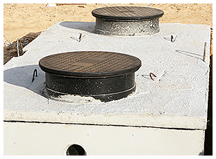 Top of Septic Tank Top of Septic Tank
